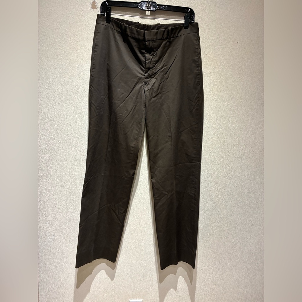 Jil Sander Men’s Tailor Made Pants Custom Bespoke in Brown Business Casual 33